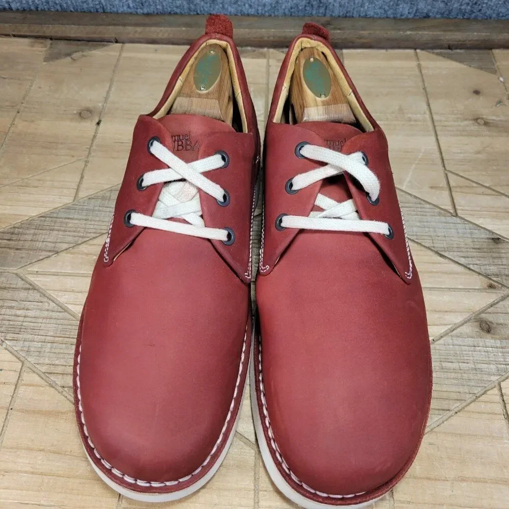 🔥 Worn Once Samuel Hubbard Free Leather‎ Shoes Men’s Sz 9 Medium - Rust Nubuck